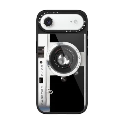 Casetify Iphone Air Case Black Glaze Case Magsafe Compatible  Camera Case - Retro