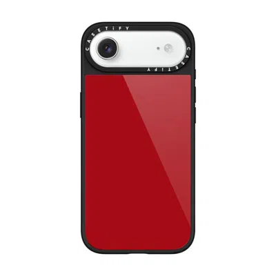 Casetify Iphone Air Case Black Glaze Case Magsafe Compatible  Cherry On Top
