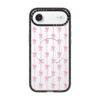 Casetify Iphone Air Case Black Impact Case Magsafe Compatible  Cottagecore Ballet Stripes