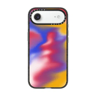 Casetify Iphone Air Case Black Impact Case Magsafe Compatible  Gradient,futurism Primary Aura