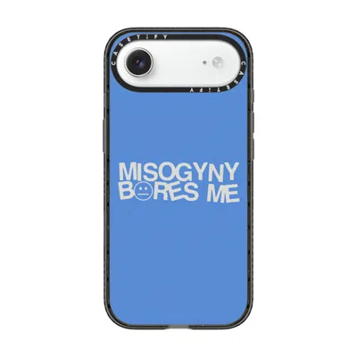 Casetify Iphone Air Case Black Impact Case Magsafe Compatible  Misogyny Bores Me