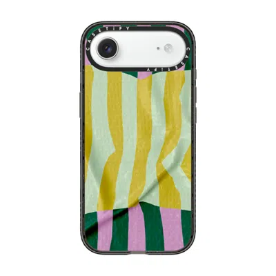 Casetify Iphone Air Case Black Impact Case Magsafe Compatible  Pattern Afternoon At Capri
