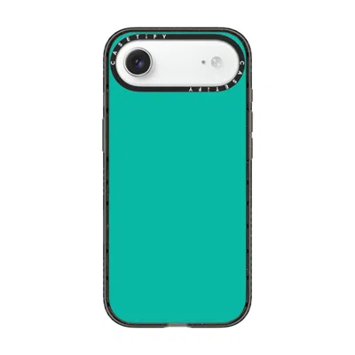 Casetify Iphone Air Case Black Impact Case  Mint Green