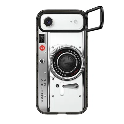 Casetify Iphone Air Case Black Impact Ring Stand Case Magsafe Compatible  Camera Case - Classic