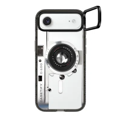 Casetify Iphone Air Case Black Impact Ring Stand Case Magsafe Compatible  Camera Case - Retro