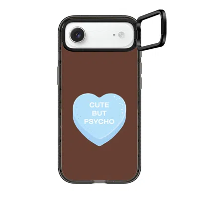 Casetify Iphone Air Case Black Impact Ring Stand Case Magsafe Compatible  Cute But Psycho - Hot Fudge Casetif