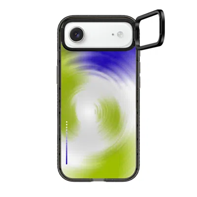 Casetify Iphone Air Case Black Impact Ring Stand Case Magsafe Compatible  Gradient,futurism Matcha Ripples