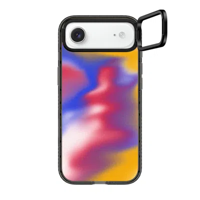 Casetify Iphone Air Case Black Impact Ring Stand Case Magsafe Compatible  Gradient,futurism Primary Aura