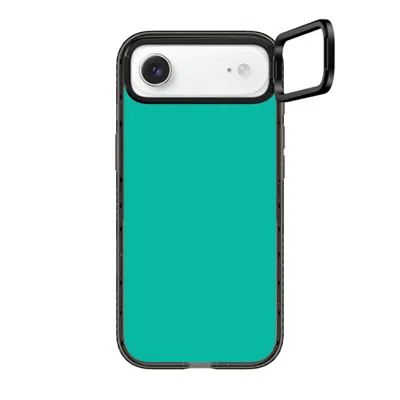 Casetify Iphone Air Case Black Impact Ring Stand Case Magsafe Compatible  Mint Green