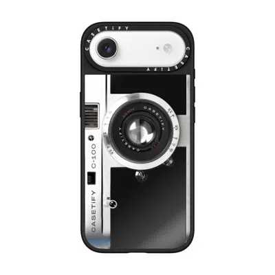 Casetify Iphone Air Case Black On Black Mirror Case Magsafe Compatible  Camera Case - Retro