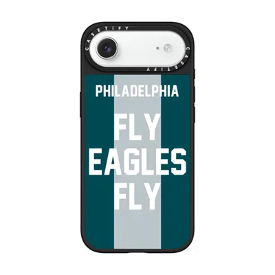 Casetify Iphone Air Case Black On Black Mirror Case Magsafe Compatible  Superbowl - Fly Eagles Fly