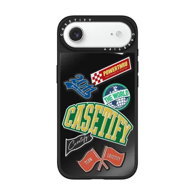 Casetify Iphone Air Case Black On Black Mirror Case Magsafe Compatible  Y2k  University