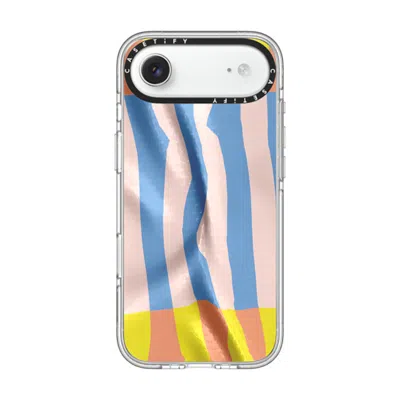 Casetify Iphone Air Case Clear Impact Clear Case Magsafe Compatible  Pattern Afternoon At Bondi In Transparent