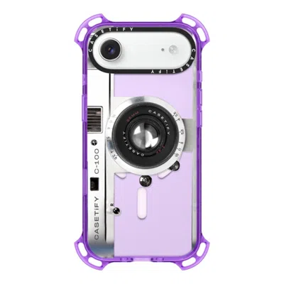 Casetify Iphone Air Case Lavender Bounce Case Magsafe Compatible  Camera Case - Retro  In Purple