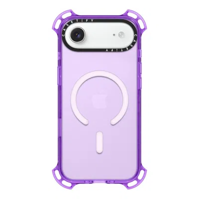 Casetify Iphone Air Case Lavender Bounce Case Magsafe Compatible  _iphone5.8 (2019) Mirror Case Black In Purple