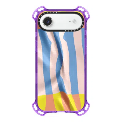Casetify Iphone Air Case Lavender Bounce Case Magsafe Compatible  Pattern Afternoon At Bondi In Purple