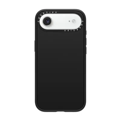 Casetify Iphone Air Case Matte Black Impact Case Magsafe Compatible  _iphone5.8 (2019) Mirror Case Bl