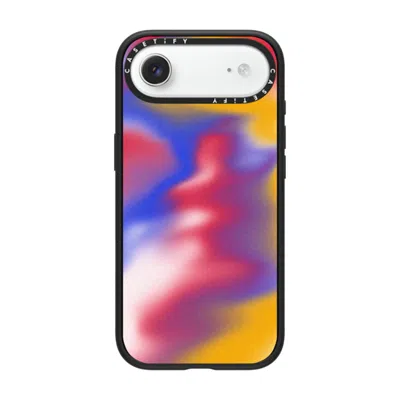 Casetify Iphone Air Case Matte Black Impact Case Magsafe Compatible  Gradient,futurism Primary Aura