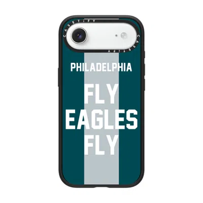 Casetify Iphone Air Case Matte Black Impact Case Magsafe Compatible  Superbowl - Fly Eagles Fly