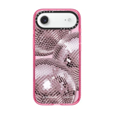 Casetify Iphone Air Case Pink Impact Case Magsafe Compatible  Alisha Marie Disco Baby Case