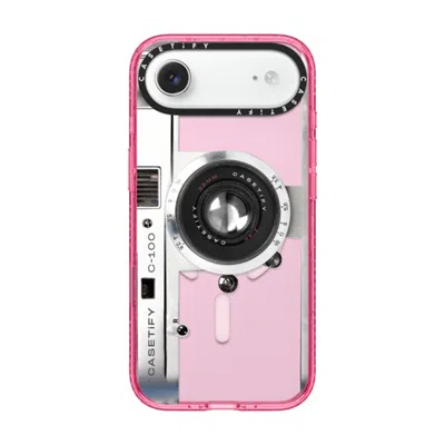 Casetify Iphone Air Case Pink Impact Case Magsafe Compatible  Camera Case - Retro
