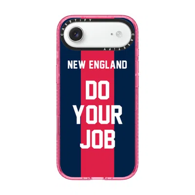 Casetify Iphone Air Case Pink Impact Case Magsafe Compatible  Superbowl - Do Your Job