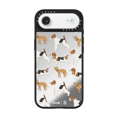 Casetify Iphone Air Case Silver On Black Mirror Case Magsafe Compatible  3hk Cny #4