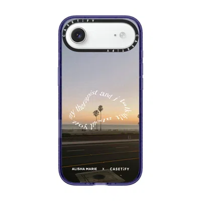 Casetify Iphone Air Case Soft Blue Impact Case Magsafe Compatible  Alisha Marie Sunsets & Therapy Case Caseti