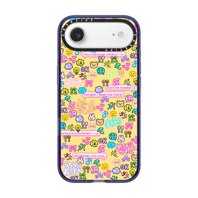 Casetify Iphone Air Case Soft Blue Impact Case Magsafe Compatible  Emoji Paradise
