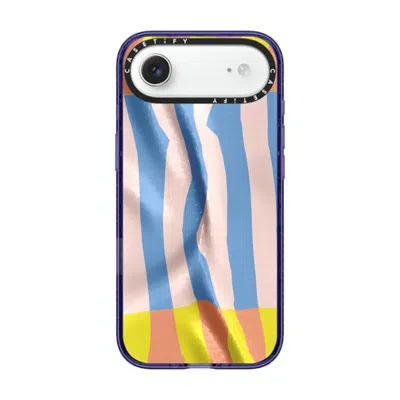 Casetify Iphone Air Case Soft Blue Impact Case Magsafe Compatible  Pattern Afternoon At Bondi
