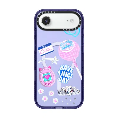 Casetify Iphone Air Case Soft Blue Impact Case Magsafe Compatible  Y2k Collage