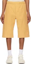 Casey Casey Beige Jog Ah Shorts In Beige