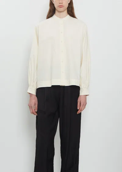 Casey Casey Biggy Granddad Shirt In Brown