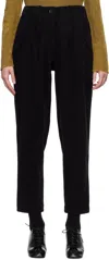 Casey Casey Black Hiroshi Trousers In Black
