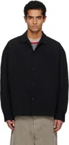 Casey Casey Black Mika Overshirt In Black