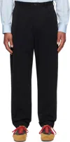 Casey Casey Black Mili Hiroshi Trousers In Black