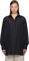 Casey Casey Black Pi Shirt In Black