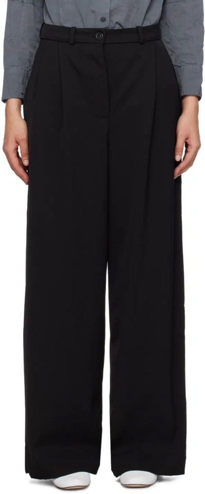 Casey Casey Black Qq Trousers