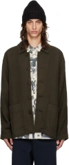 Casey Casey Brown Worker Jacket In Brown