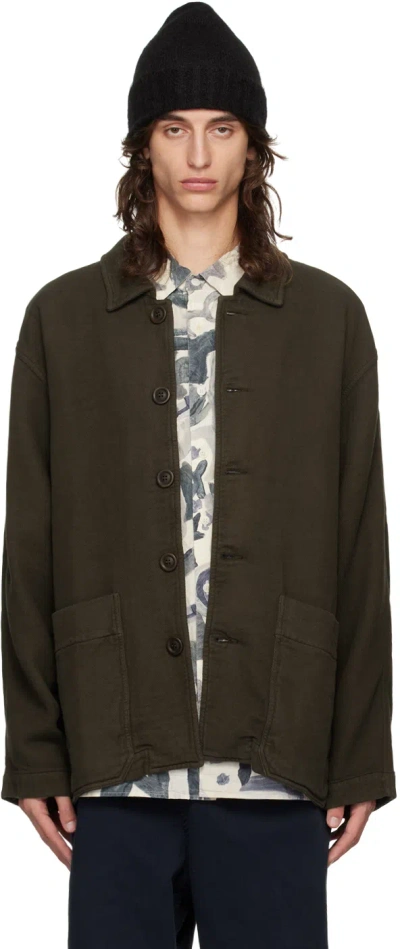 Casey Casey Brown Worker Jacket