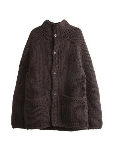 Casey Casey Camille Cardigan In Brown