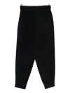 Casey Casey Cashmere-wool Knitted Pants In Black