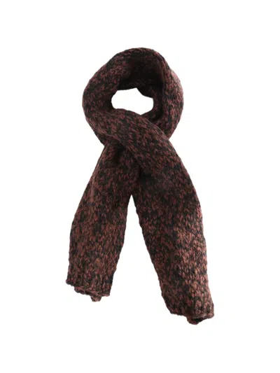 Casey Casey Chunky-knit Scarf In Brown