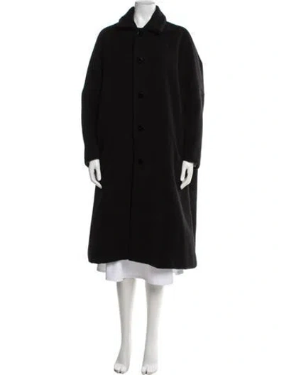 Pre-owned Casey Casey Coat In Black