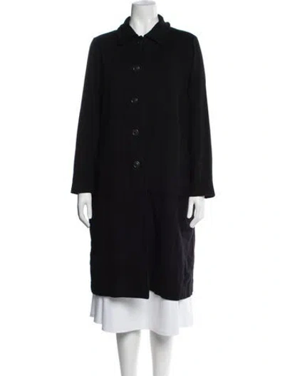 Pre-owned Casey Casey Coat In Black