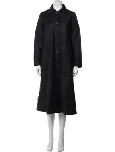 Pre-owned Casey Casey Coat In Blue