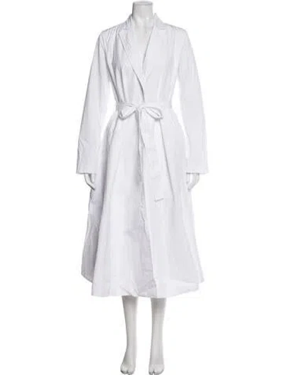 Pre-owned Casey Casey Coat In White