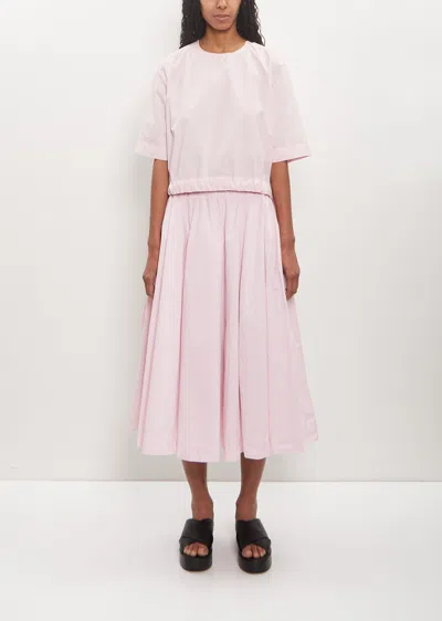Casey Casey Cotton Petit Soleil Skirt In Blush