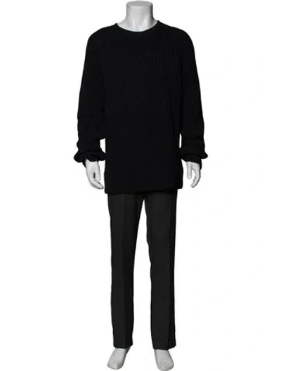 Pre-owned Casey Casey Crew Neck Long Sleeve Pullover In Gray