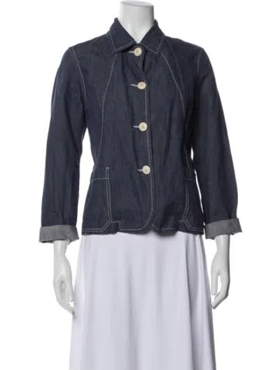 Pre-owned Casey Casey Denim Jacket In Blue